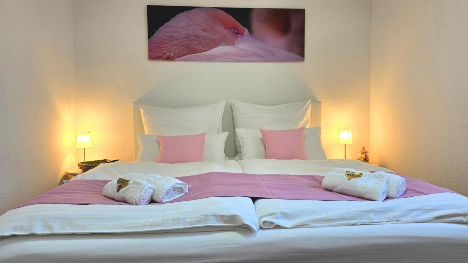 Nidda Happy Homes Pink - Up To 5 - Kueche - W-Lan - Netflix - Honig - Badewanne מראה חיצוני תמונה